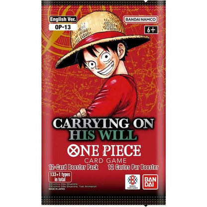 Carrying On His Will Booster Pack (OP13) – 3rd Anniversary Special