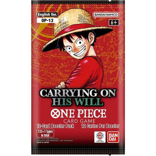 Carrying On His Will Booster Pack (OP13) – 3rd Anniversary Special