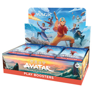 Magic The Gathering Avatar The Last Airbender Universes Beyond Thirty Pack Factory Sealed Play Booster Display Box Packaging
