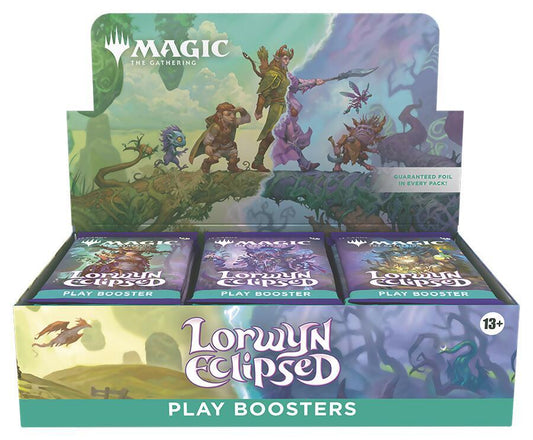 Magic The Gathering Lorwyn Eclipsed Thirty Pack Factory Sealed Play Booster Display Box Packaging