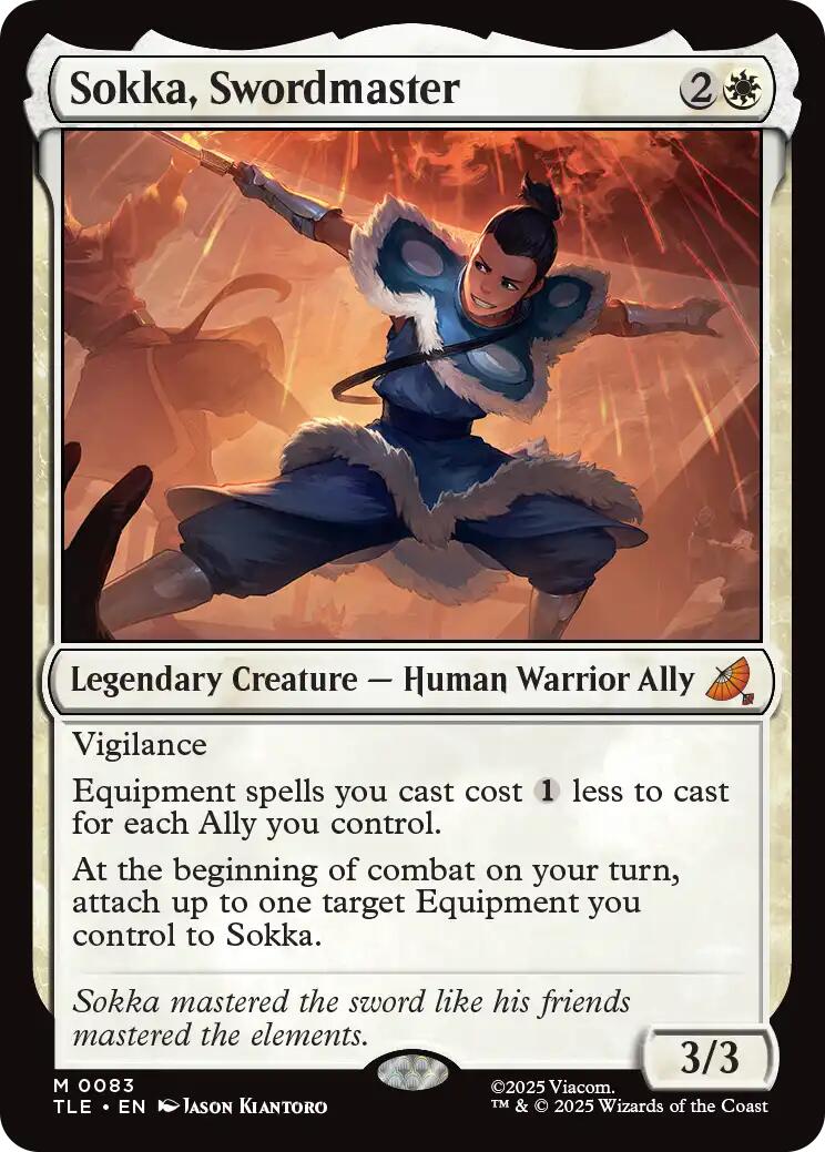 Sokka, Swordmaster