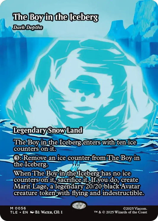 The Boy in the Iceberg - Dark Depths (Borderless)