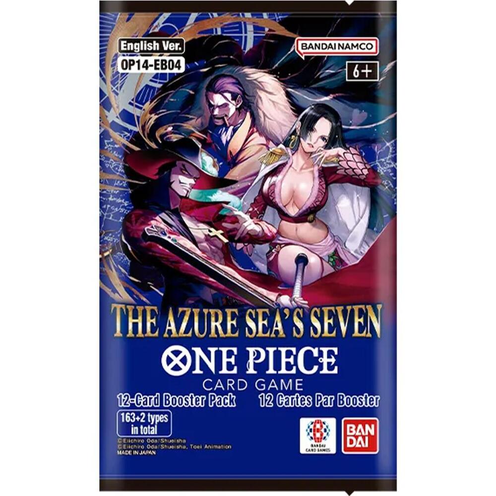 One Piece Card Game OP-14 The Azure Sea’s Seven – English Booster Pack