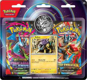 Pokémon TCG: Raikou 2-Pack Blister