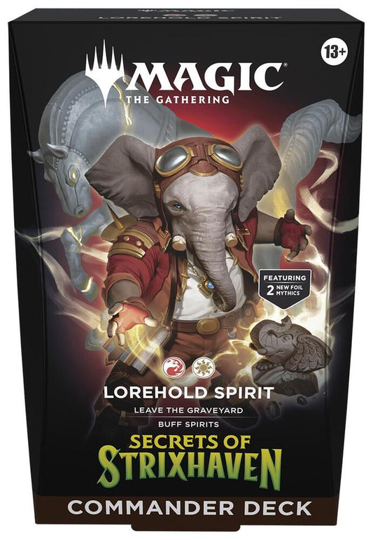 Magic The Gathering Secrets of Strixhaven Commander Deck Witherbloom Pestilence Box Sealed