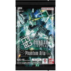 Gundam Card Game Phantom Aria GD04 Booster Pack Turn A Gundam and Victory Gundam Art