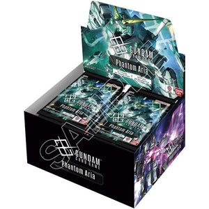 Gundam Card Game Phantom Aria GD04 Booster Box 24 Packs Featuring Victory Gundam and Turn A Gundam