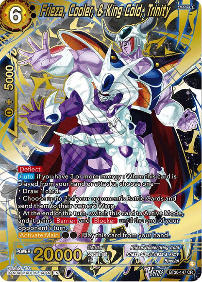 Three Glorious Fighters Booster Box BT30 Dragon Ball