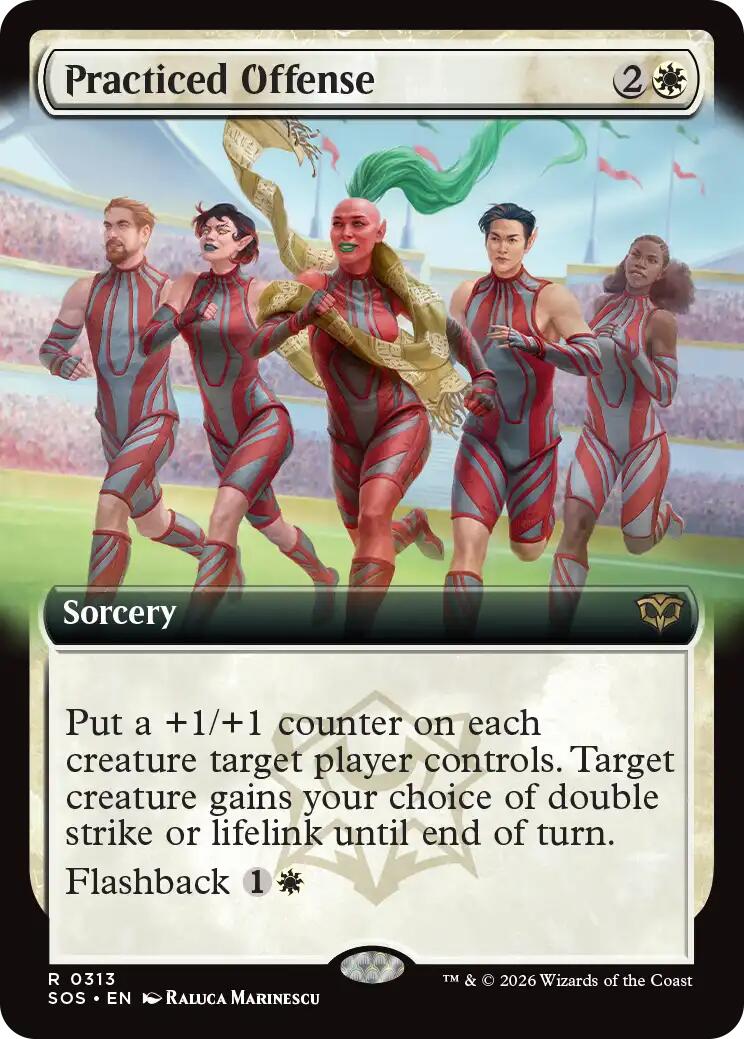Practiced Offense (Extended Art)