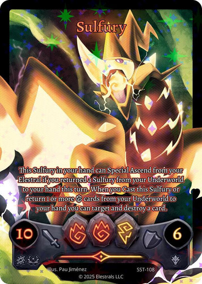 Elestrals TCG: Divine Champions - Sunstrike Booster Pack (10 Cards)