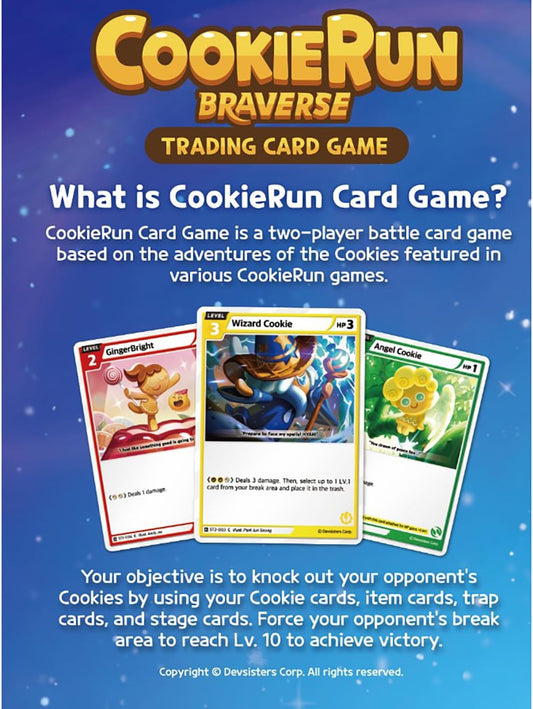 CookieRun Braverse TCG Brave Beginning Booster Pack (Set 1)