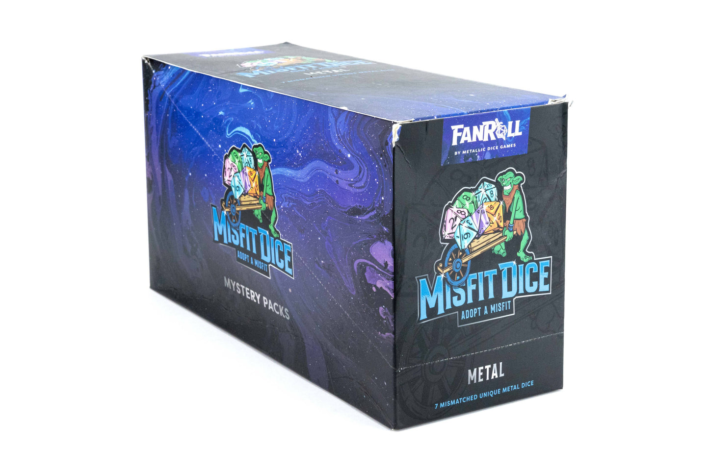 Misfit Metal Dice Set: Adopt A Misfit (Blind Pack) | 7-Piece Metal Dice Set