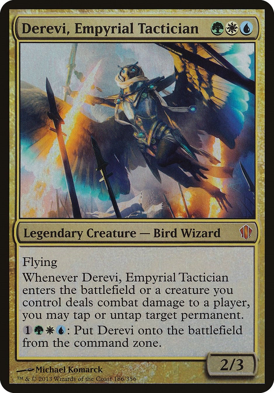 Derevi, Empyrial Tactician (Commander 2013)