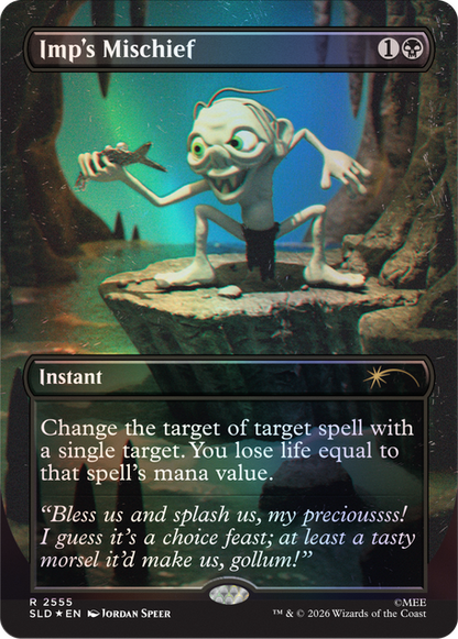 MTG Secret Lair x The Hobbit: Over the Edge of the Wild Foil Edition