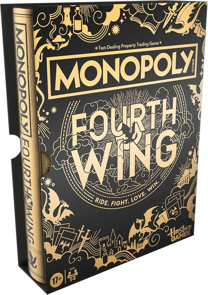 Official Monopoly: Fourth Wing Edition Board Game for Adults