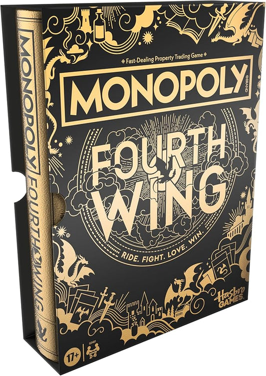 Official Monopoly: Fourth Wing Edition Board Game for Adults
