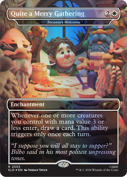 MTG Secret Lair x The Hobbit: Over the Edge of the Wild Foil Edition