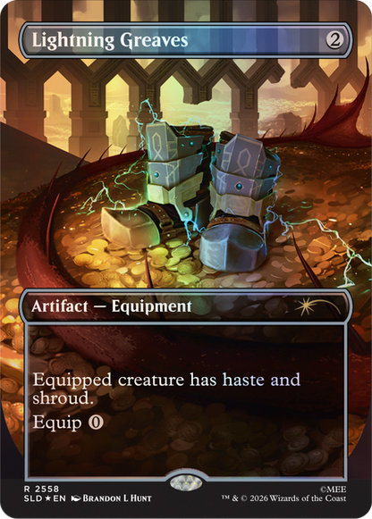 MTG Secret Lair x The Hobbit: Smaug's Spoils Foil Edition