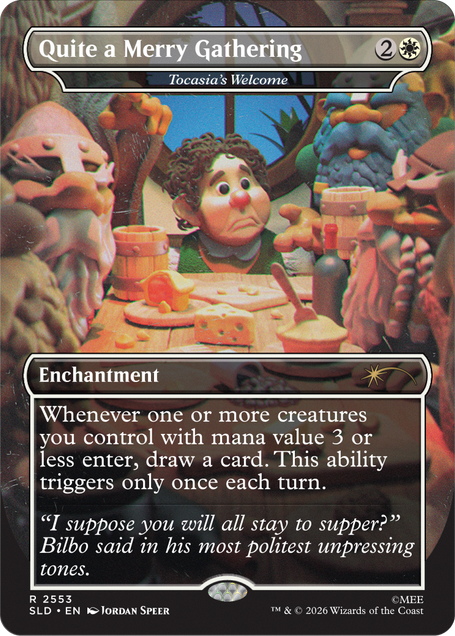 MTG Secret Lair x The Hobbit: Over the Edge of the Wild Non-Foil Edition