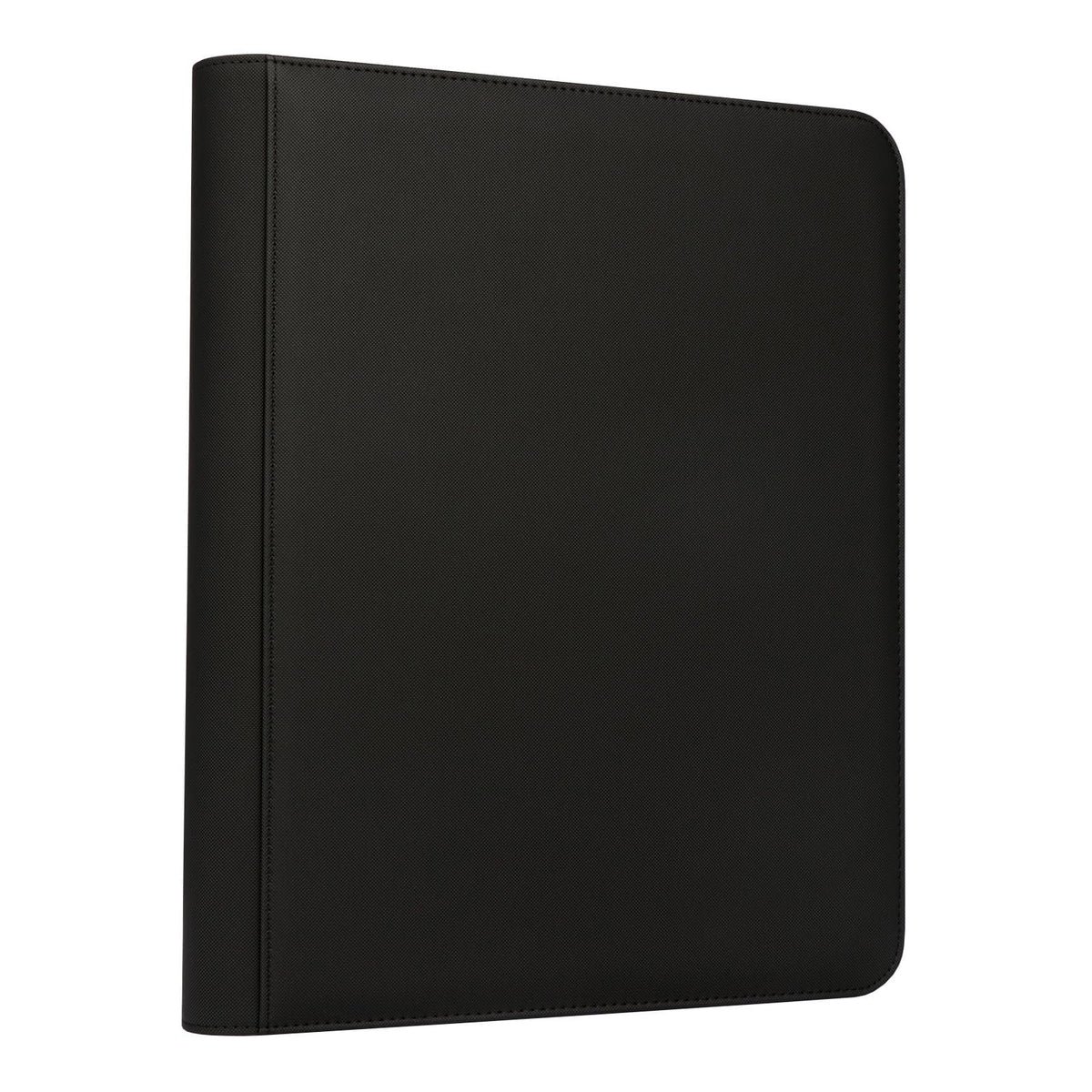 Portable Nine Pocket PU Leather Zippered Trading Card Binder Album for Sports and TCG Cards