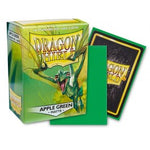 Dragon Shield Standard Matte Apple Green 100 Count Card Sleeves Box
