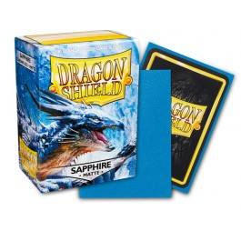 ragon Shield Standard Matte Sapphire 100 Count Card Sleeves Box