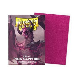 Dragon Shield Standard Matte Pink Sapphire 100 Count Card Sleeves Box