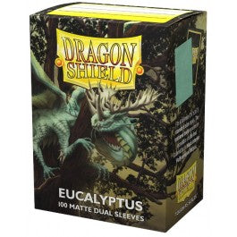 Dragon Shield Standard Matte Dual Eucalyptus 100 Count Card Sleeves Box