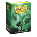 Dragon Shield Standard Matte Dual Might 100 Count Card Sleeves Box