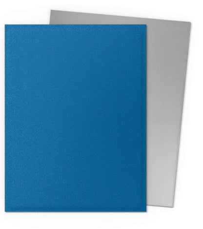 Dragon Shield Sleeves: Standard Matte Dual - Cobalt & Silver (100ct)