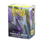 Dragon Shield Sleeves: Standard Matte Dual - Nebula & Silver (100ct)
