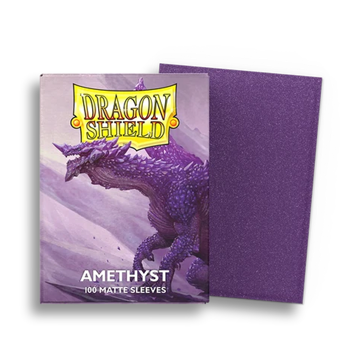 Dragon Shield Sleeves: Standard Matte - Amethyst (100ct)