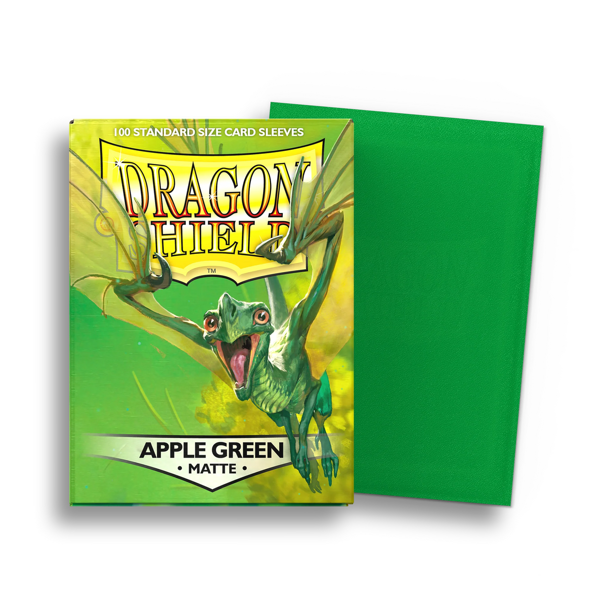 Dragon Shield Sleeves: Standard Matte - Apple Green (100ct)
