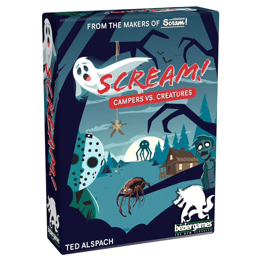 Scream Spooky Horror Cinema Inspired Bluffing and Hand Shedding Card Game Box Set