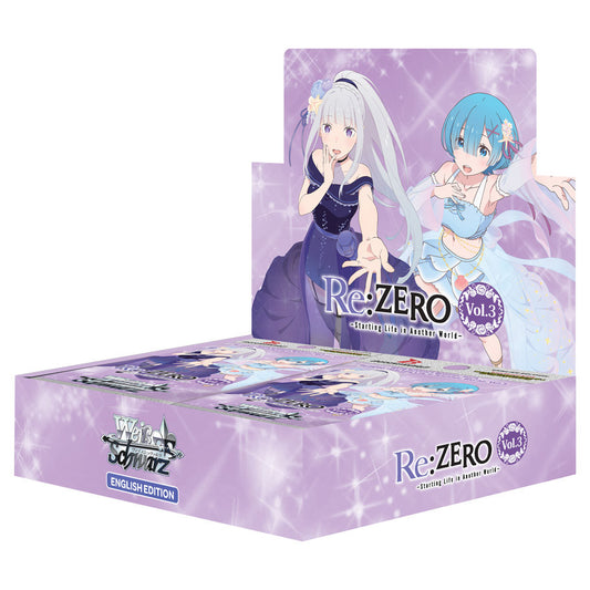 Weiss Schwarz Re Zero Vol 3 Booster Display Box