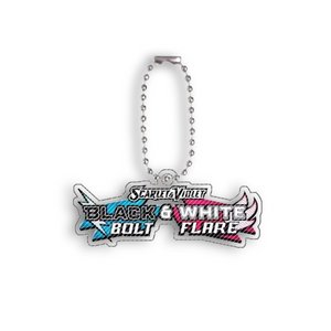 Scarlet & Violet Acrylic Keychain Binder Tags (EN) | Pokémon TCG Organizer