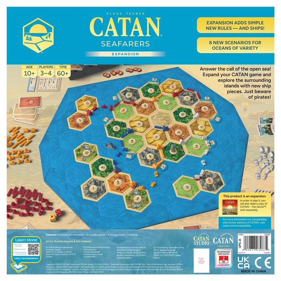 CATAN: Seafarers Expansion (6th Edition)