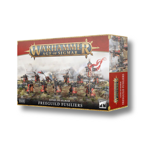 Warhammer Age of Sigmar: Cities of Sigmar Freeguild Fusiliers (Product Code 86-19)