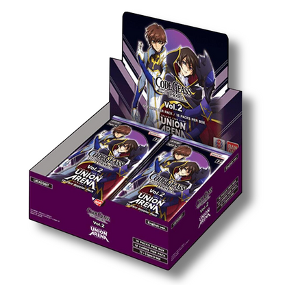 Code Geass: Lelouch of the Rebellion Vol. 2 Booster Box – Union Arena (UEX03BT)