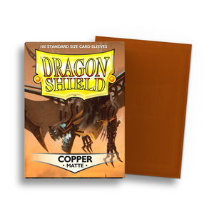Dragon Shield Sleeves: Standard Matte - Copper (100ct)