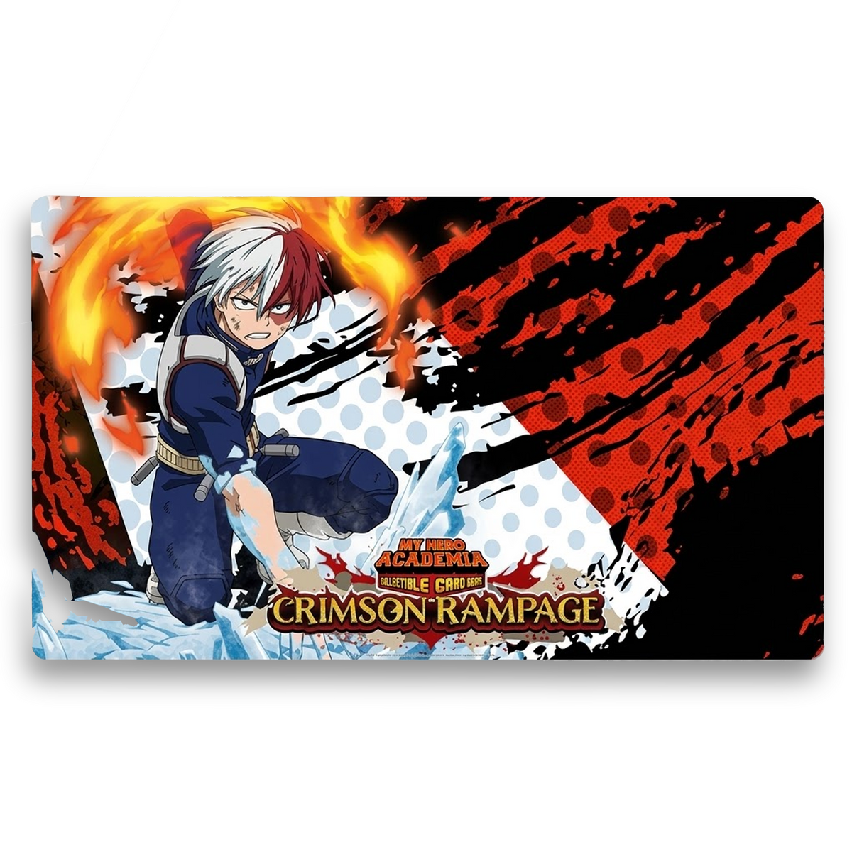 My Hero Academia CCG: Crimson Rampage: Playmat: Shoto Todoroki