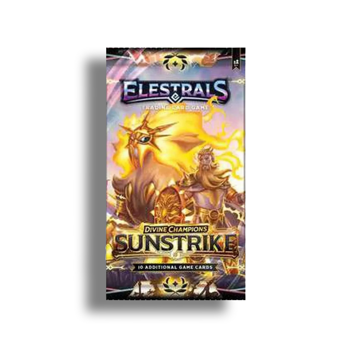 Elestrals TCG: Divine Champions - Sunstrike Booster Pack (10 Cards)