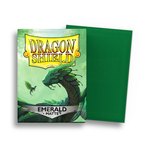 Dragon Shield Sleeves: Standard Matte - Emerald (100ct)