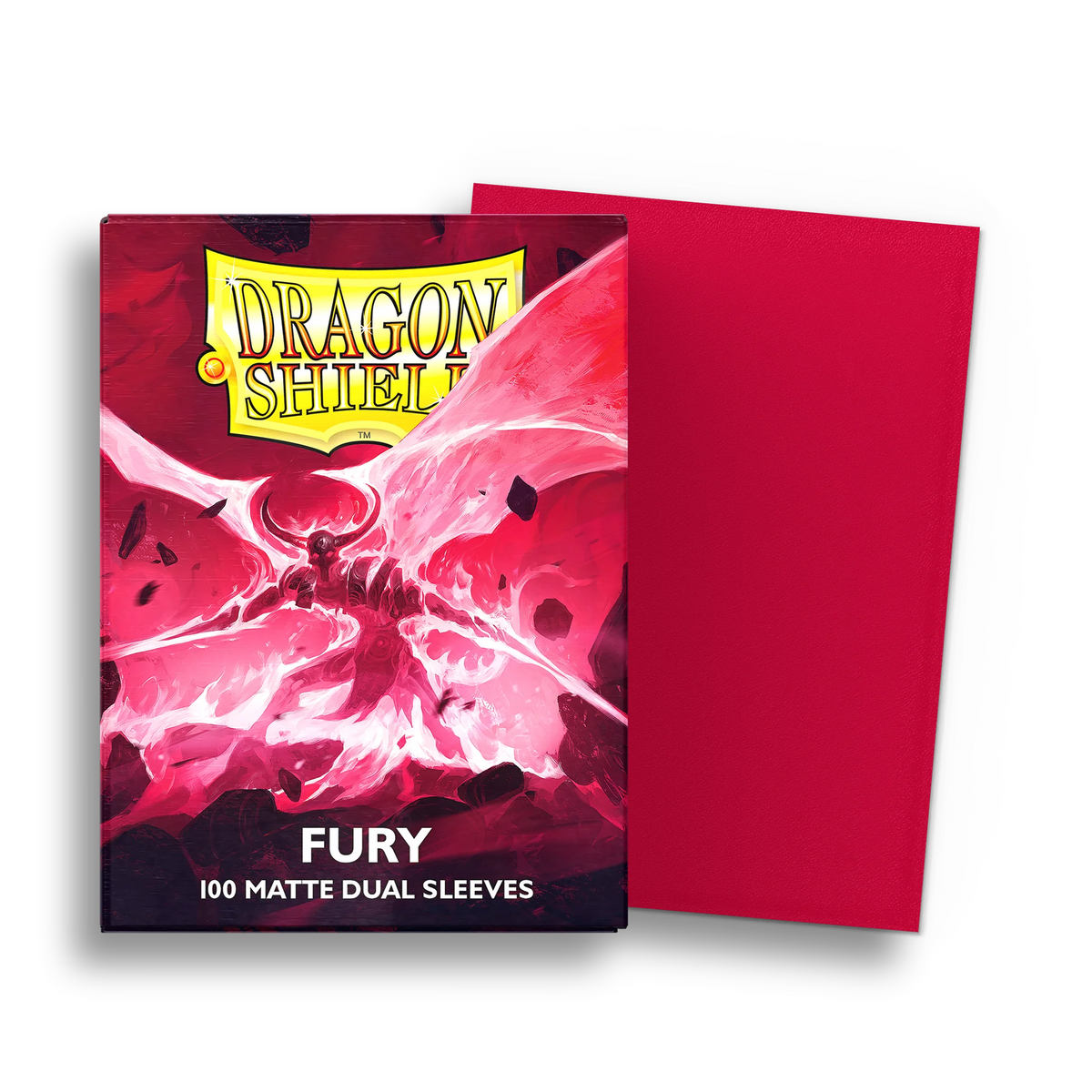 Dragon Shield Sleeves: Standard Matte Dual - Fury (100ct)