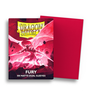 Dragon Shield Sleeves: Standard Matte Dual - Fury (100ct)