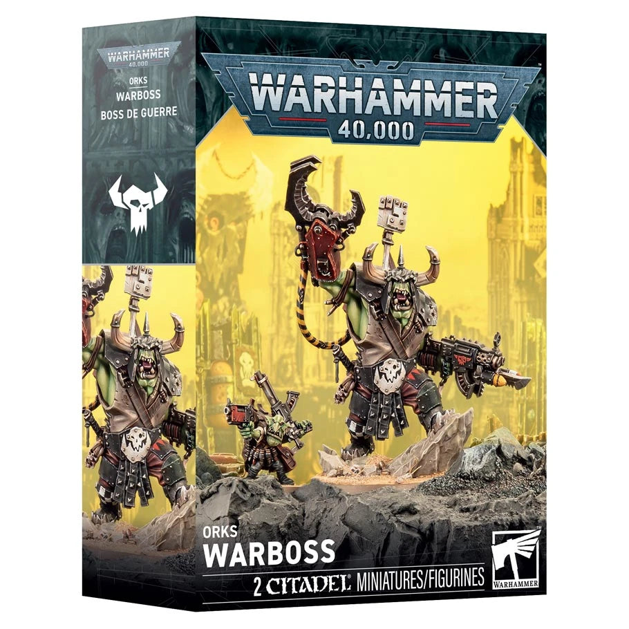 Warhammer 40000 Ork Warboss Citadel Miniature Kit