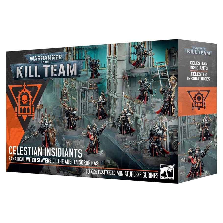 Warhammer 40000 Kill Team Celestian Insidiants Citadel Plastic Miniature Box Set