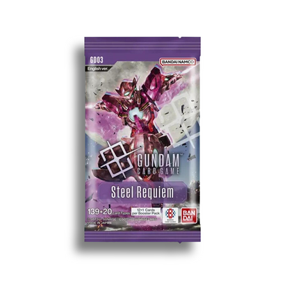 Gundam Card Game Steel Requiem (GD03) Booster Pack