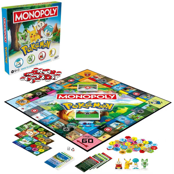 Monopoly: Pokémon Edition Board Game