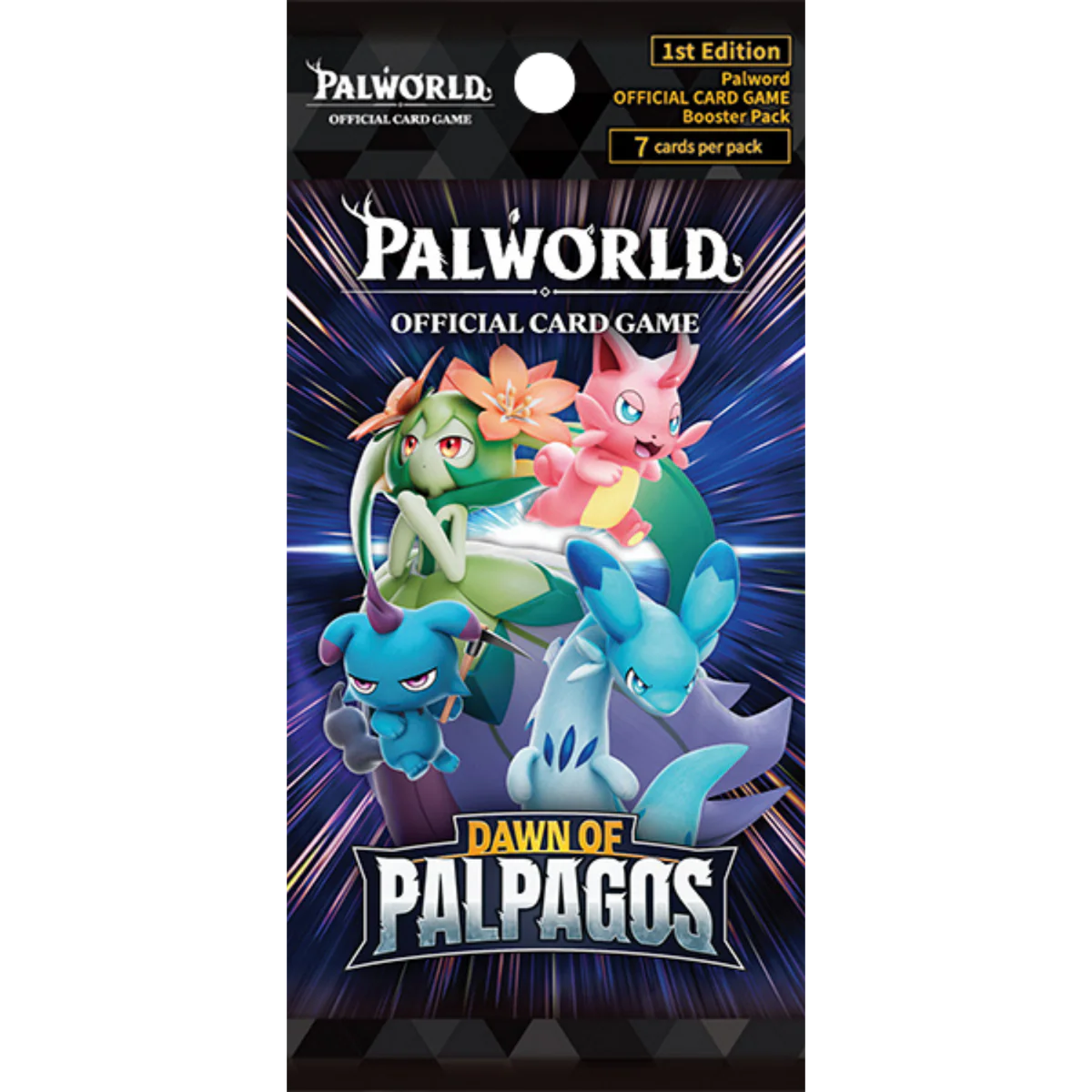 Palworld TCG Dawn of Palpagos Single Factory Sealed Booster Pack Packet